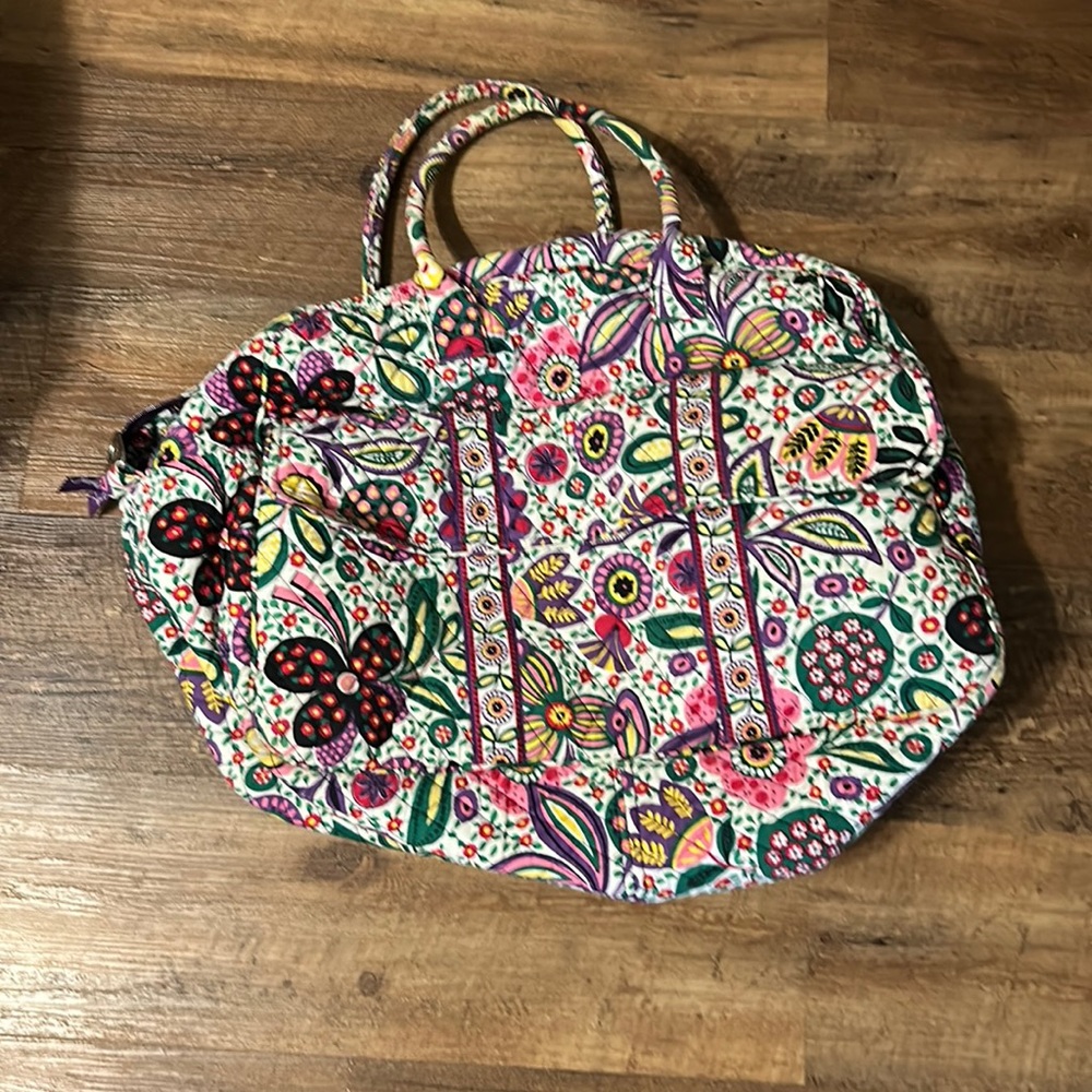 Vera Bradley weekender travel bag